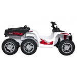 Mamido Dětská elektrická čtyřkolka Quad Sport TX ATV bílá