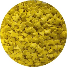 Cukrové zdobení žlutí motýli 80g - I LOVE CAKES