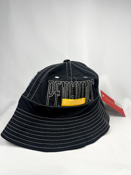 Mitchell & Ness Pánský Klobouk Pittsburgh Penguins NHL Contrast 6 Bucket Vintage