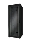 Digitus Unique 42U černá / Stojanový rozvaděč / 800x800 mm / skleněné dveře / nosnost 800 kg / IP20 (DN-19 42U-8/8-B-1)