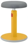 Leitz Cosy Stool teplá žlutá / Balanční stolička na sezení a stání / nosnost 110 kg / výška 46-79 cm (65180019)