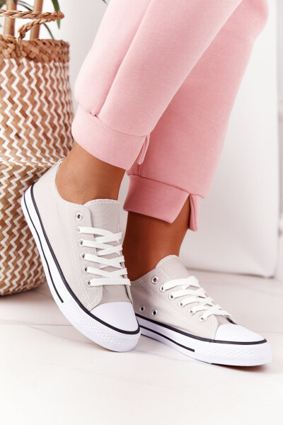 Dámské Klasické Tenisky Šedé Omerta 37