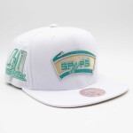 Mitchell & Ness Pánská kšiltovka San Antonio Spurs NBA Winter White Snapback