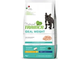 Trainer Natural Weight care Mini drůbeží maso 7kg / Kompletní krmivo pro dospělé psy malých a mini plemen (8059149252698)