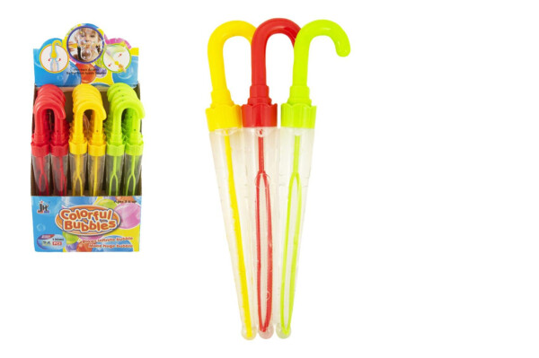 Bublifuk deštník, plast 37 cm
