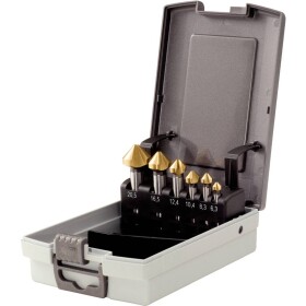 KS Tools 336.0466 336.0466 Kuželový a odhrotovací záhlubník HSS TiN 1 ks