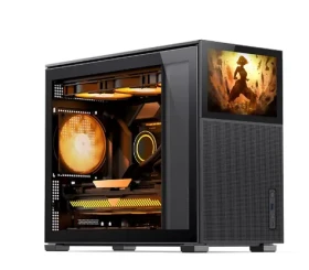 Jonsbo D31 MESH TG černá / mATX / 1x USB-A 3.2 / 1x USB-C 3.2 / bez zdroje / průhledná bočnice (D31 MESH BLACK)