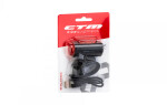 Osvětlení zadní CTM STARCA, 15lm, USB