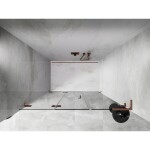 MEXEN/S - Lunar-F L skládací sprchové dveře levé 110, transparent, růžové zlato 836SL-110-050-60-00-L