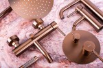 REA - Vanová baterie Lungo Brush Copper + Box REA-B4568