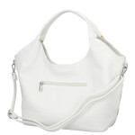 Elegantní dámská kabelka do ruky Carlita, bílá