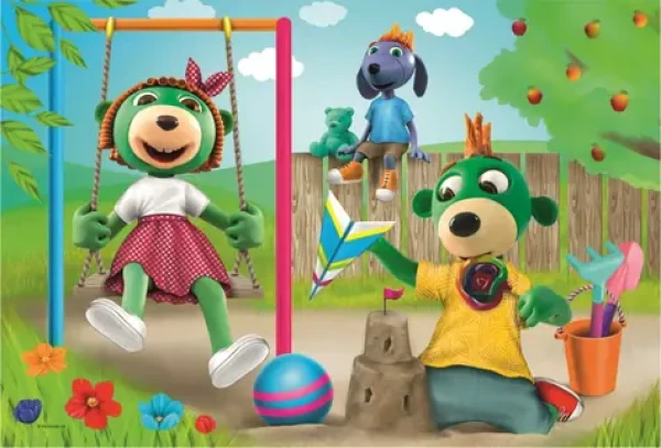 Trefl - Puzzle - Treflíci: Zábava na zahradě