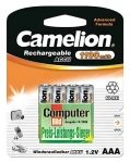 Camelion AAA (R03) / Nabíjecí baterie / Ni-MH / 1100 mAh / 4 ks (17011403)