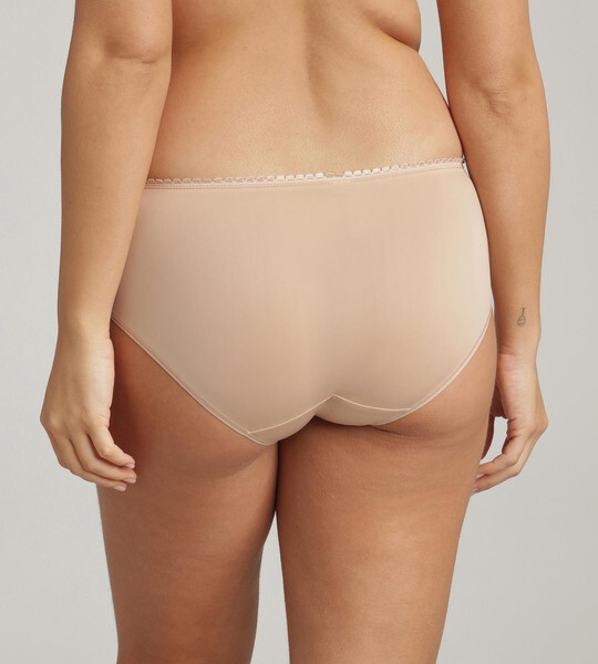 Dámské krajkové kalhotky PLAYTEX FLOWER ELEGANCE RCS MIDI BRIEF - PLAYTEX - tělová L