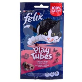 Felix Play Tubes s příchutí krůty a šunky 50 g