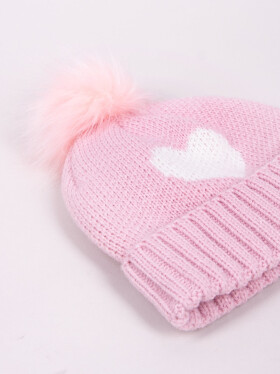 Dívčí zimní čepice model 17957076 Pink 4648 - Yoclub