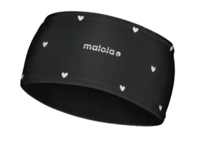 Maloja StrichkogelM. čelenka Deep Black Hearts vel. Uni