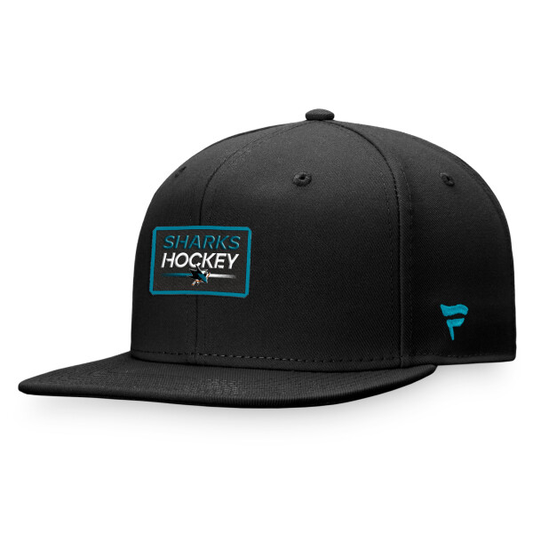 Fanatics Pánská kšiltovka San Jose Sharks NHL Authentic Pro Prime Flat Brim Snapback
