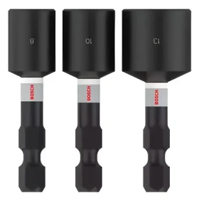 Bosch Sada nástrčných klíčů / 3 díly (2608521U64)