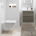 VILLEROY & BOCH - Venticello Závěsné WC se sedátkem SoftClosing, DirectFlush, alpská bílá 4611RS01