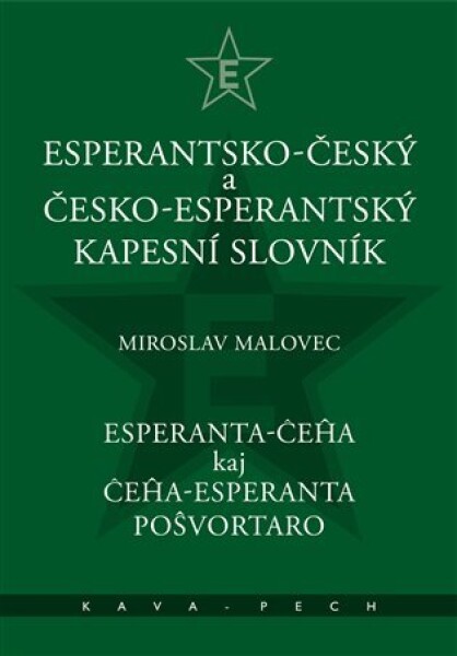 Esperantsko-český česko-esperantský kapesní slovnik