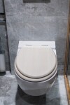 Wc sedátko se zpomalovacím mechanismem AWD Interior MDF bílý dub 1066 AWD02181066
