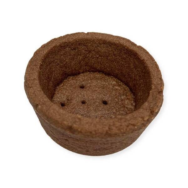 Dortisimo Košíček na tartaletky máslový hladký kakaový 4,4 cm (24 ks)