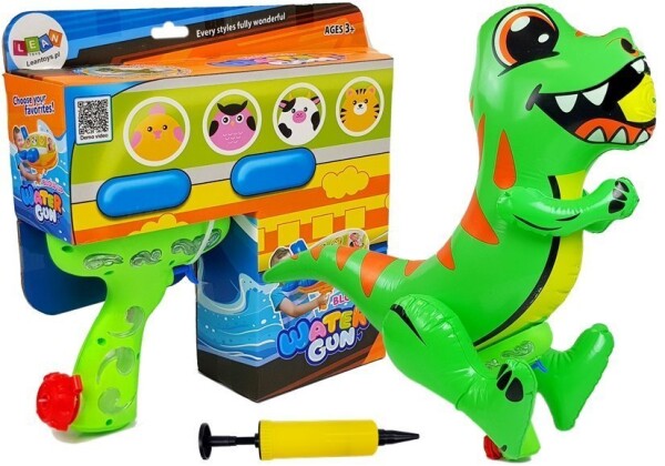 Mamido Dětská vodní pistole s nafukovacím dinosaurem