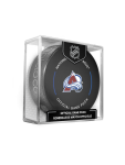 Inglasco / Sherwood Puk Colorado Avalanche NHL Official Game Puck 2024-2025