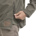 Bushman Pánská nepromokavá bunda Ethan, hnědá XXL