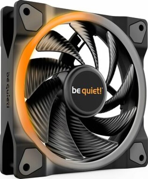 Be quiet! Light Wings 120 High-speed černá / 120mm / ARGB / Rifle Bearing / 31dB @ 2500RPM / 52.3CFM / 4-pin (BL073)