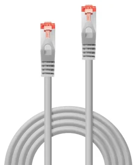 Lindy Cat6 S/FTP 0,3m šedá / Patch kabel / RJ-45 (47340)