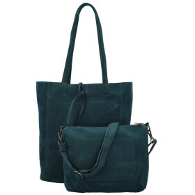 Trendy dámský koženkový set kabelek Oktavie, modrý