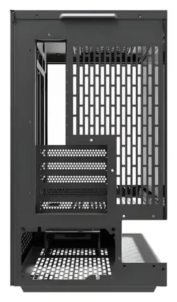 DarkFlash F1 černá / Midi tower skříň / M-ATX / ITX / 6x ARGB ventilátor / tvrzené sklo / bez zdroje (F1 Black + 6 fans)