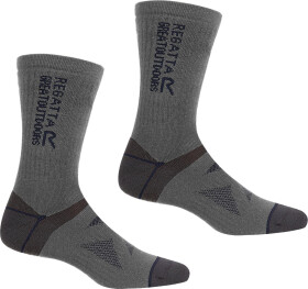 Pánské ponožky 2 Wool Hiker šedé 4347 model 18684693 - Regatta
