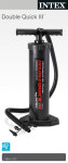 Pumpa ruční 48cm v krabici 20x48x12cm - Alltoys Intex