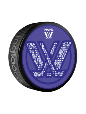 Inglasco / Sherwood Puk PWHL 2024 Official Souvenir Puck