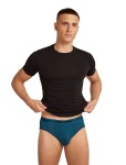 Pánské merino slipy ICEBREAKER Mens Anatomica Briefs, Atlantis velikost: M