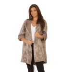 HOSH Dámský oversize přehoz Velikost: UNI, Barva: Khaki