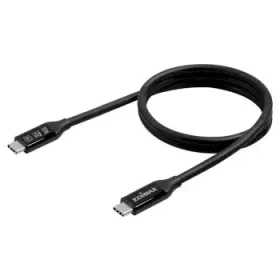 Edimax UC4 černá / Kabel USB-C - USB-C / Thunderbolt 3 / USB4 / 40 Gbps / PD 240 W / 1 m (UC4-010TB V2)