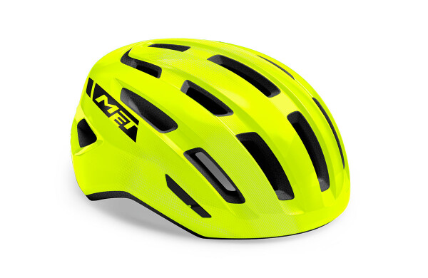 Cyklistická helma MET Miles reflex žlutá M/L (58 - 61 cm)