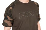 FOX Tričko Khaki/Camo Outline T-Shirt M (CFX274)