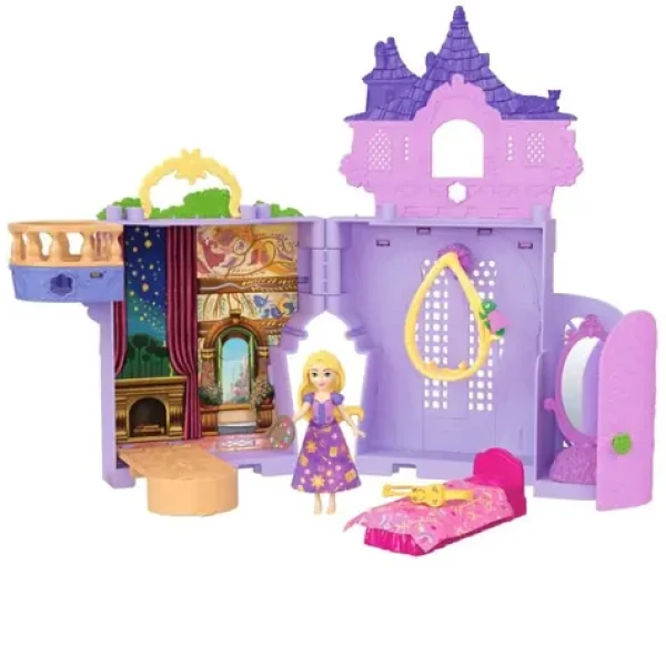 Mattel Disney panenka věž s malou panenkou Locikou