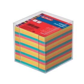 Herlitz Záznamní kostky barevné Herlitz - 650 lístků v plastové krabičce