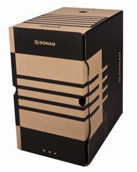 Donau archivační krabice karton hnědá A4 200 mm