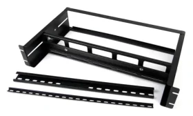 StarTech Nastavitelná DIN lišta / Adaptér do racku / DIN lišta / 2U / 482,6 mm / Ocel (ADJDINKIT)