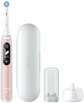 Oral-B iO Series 6 růžový / Elektrický zubní kartáček / magnetický iO / 5 režimů / AI / OLED (iO Series 6n Pink)