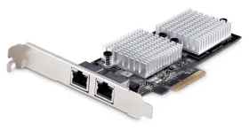 StarTech 10G PCIe síťová karta / Síťová karta / 10GBASE-T / NBASE-T / 2x RJ-45 / PCI Express (ST10GSPEXNDP2)