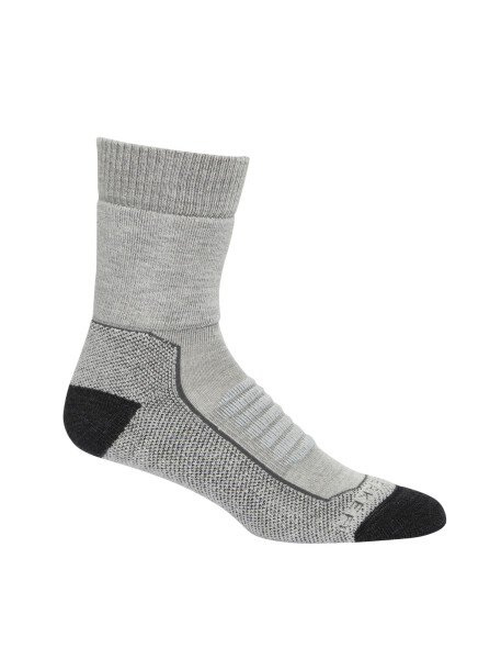 Dámské merino ponožky ICEBREAKER Wmns Anatomica Hike Heavy Crew, Blizzard Hthr velikost: 41-43 (L)