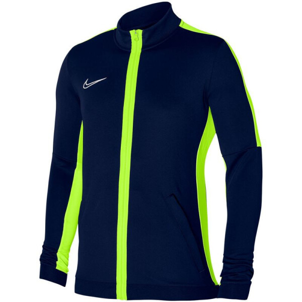 Pánská fotbalová mikina Academy 23 M DR1681-452 Tmavě modrá s neon žlutá - Nike tm.modrá-žlutá L